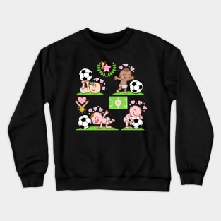 baby-soccer Crewneck Sweatshirt